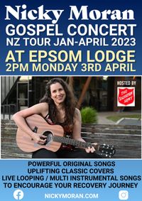 Epsom Lodge Gospel concert with Nicky Moran