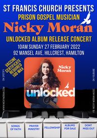 Nicky Moran Unlocked concert in service