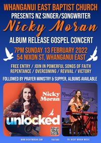 Unlocked concert at Whanganui East Baptist