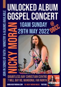 Unlocked Gospel concert at Doubtless Bay DBCC