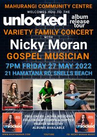 Nicky Moran Snells Beach Unlocked Concert