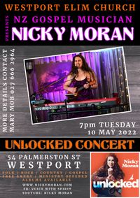 Unlocked Gospel concert in Westport with Nicky Moran
