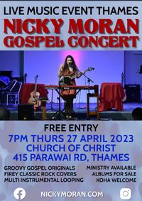 Thames free live music event with Nicky Moran Gospel Concert