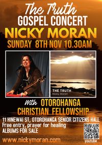 NICKY MORAN The Truth fresh Scripture songs in concert 