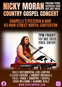 Nicky Moran Country Gospel night in Carterton