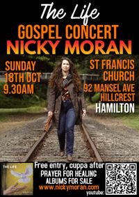 NICKY MORAN The Life Gospel concert