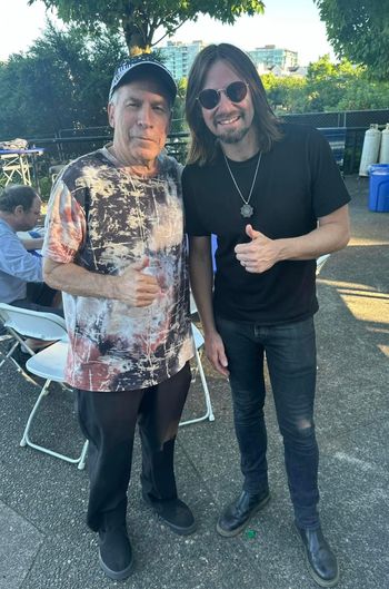 With Australian organist Lachy Doley @ the 2024 Waterfront Blues Festival
