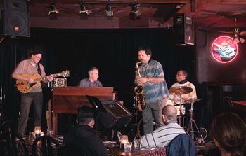 The Mel Brown B-3 Organ Group @ the original Jimmy Mak's (photo: Wayne Aldridge)
