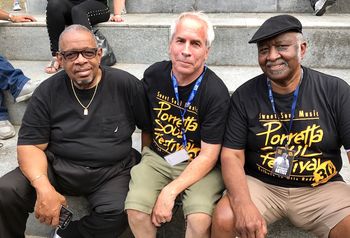 With Fred Wesley & Bernard Purdie @ Porretta I've known and played with Bernard Purdie for years, but I'd never met Fred Wesley before.  Funk royalty!
