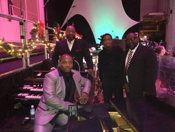 Chris Turner (seated) requests "Belinda" the B-3 each year for "Gospel Christmas" @ the Schnitz
