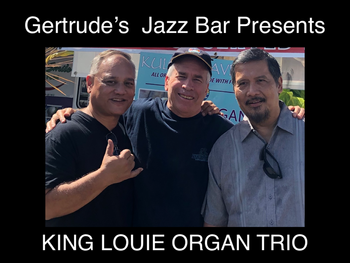 Flyer for 3/13/20 gig at Gertrude's Jazz Bar in Kona, Hawaii
