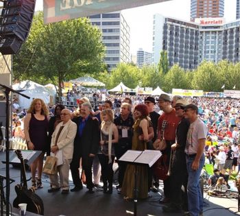 The Etta James Tribute was a highlight of the 2012 Safeway Waterfront Blues Festival
