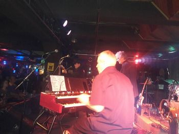 At the Highway 99 Blues Club with the Lloyd Jones Struggle on 4-15-17 In addition to playing with Lloyd, LaRhonda Steele and I teamed up for a pair of set-opening mini-sets
