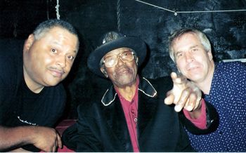 Drummer Carlton Jackson and myself had the honor of playing with Bo Diddley
