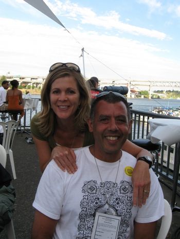 Yes, there is a "Jimmy Mak"!  Here, Jimmy and his wife Stephanie hang out at the '09 WFBF

