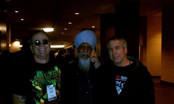 With organists David Mathews and Dr. Lonnie Smith at NAMM '12
