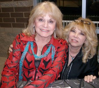 Country star, "Helen Cornelius" and I after a show in Charlotte, Mi.
