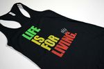 Life is for Living Ladies Tank Top