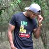 Life is for Living Men's T-shirt