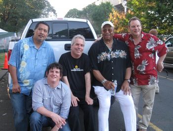 King Louie & Baby James @ 2010 Salem State Fair l to r: Renato Caranto, Micah Kassell, Louis Pain, James, & Jay Koder
