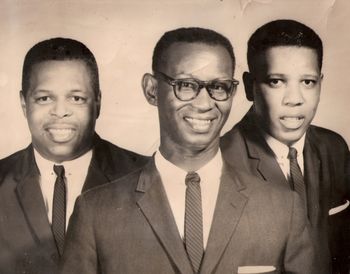 The Frank Martin Trio: James, Martin, & Delbert McSwain Martin, a Kansas City Hall Of Fame inductee, helped James develop as a jazz vocalist
