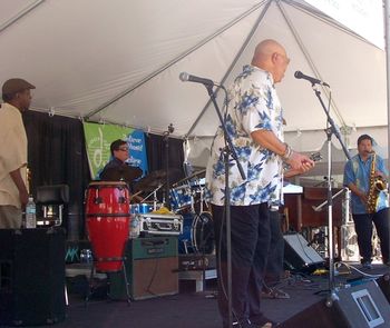 King Louie & Baby James @ '08 Mt. Hood Jazz Festival It was over 100 degrees that day!
