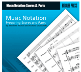 A comprehensive guide for composers, arrangers and students to setting scores and preparing parts for performance.