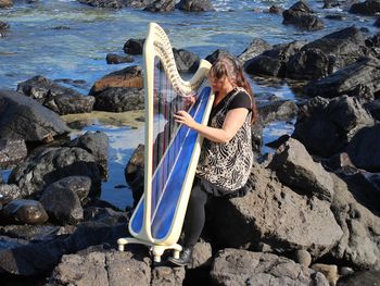 Sea Strings at Boulder Beach 2 Photo - Scott Rawstorne©
