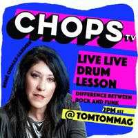René on TOM TOM Live Chops TV Mini lesson:  Rock vs. Funk, "What's the difference?"