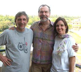 With Holger Jetter and Tina in Yangon
