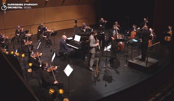 American Classics concert with Stuart Malina & Harrisburg Symphony Strings -  Jonathan Ragonese & Peter Paulsen - 2021
