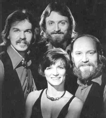 Mary Ann Moss & Footprints - l-r  Steve Rudolph, Art Reiner & John Scott 1975
