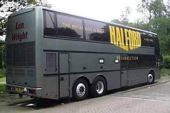 Halford Resurrection Promo Tour Bus
