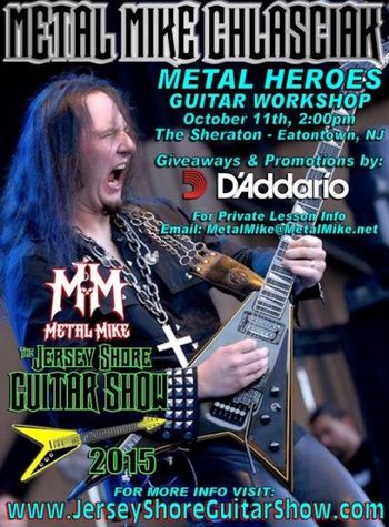 JS Jersey Shore Guitar Show Clinic
