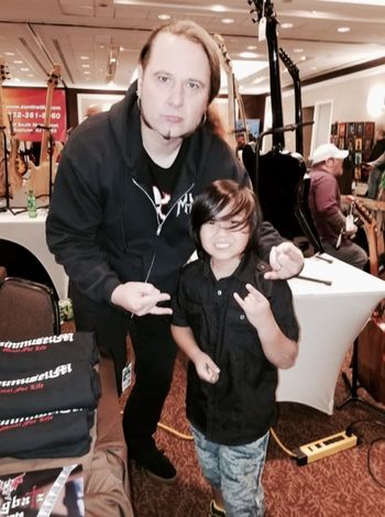 Hanging With Young Metalheads Of All Ages.
