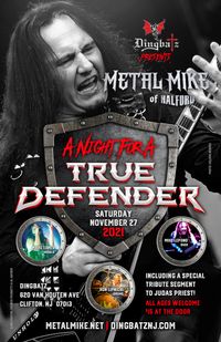 Metal Mike - LIVE - The Night For The True Defender!