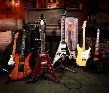 Metal Guitar Pile-Up At Ultimate Metal Guitar Retreat 2020
