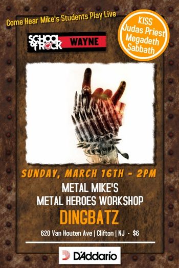 Metal Heroes Workshop
