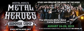 MH2015 Metal Heroes Summer Camp 2015
