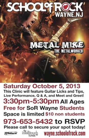 Metalworker Clinic Tour 2013 - SOR, Wayne, NJ
