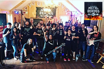 This Is Whar An Awesome Metal Summer Camp Looks Like!
