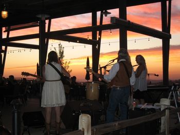 spectacular sunset at Helwig
