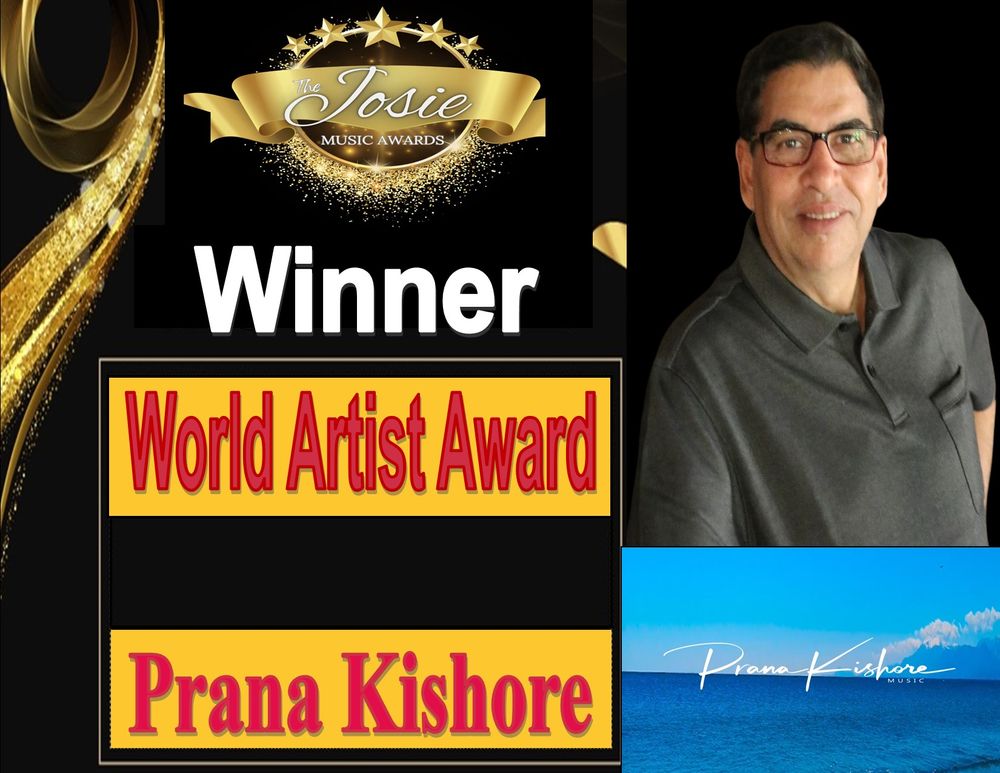 Josie Music World Artist Award for Prana Kishore
