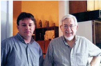 me and composer M. William Karlins (ca. 2003)
