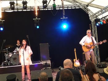 Performing on the Main stage at Cambridge Rock Festival, Aug 2011
