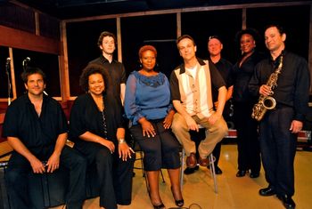 Gary Seligson, Aisha de Haas, Rob, CJ, LR, Dave, Danielle Greaves, Andrew Sterman Photo by D'Ambrose Boyd
