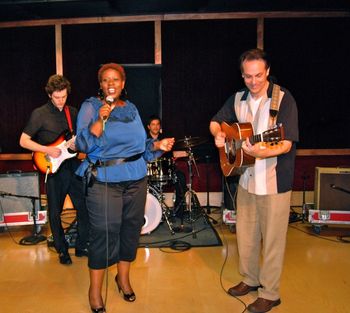 Rob, CJ, Gary, LR Photo by D'Ambrose Boyd
