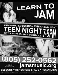 Teen Night at JAMS (open jam session)