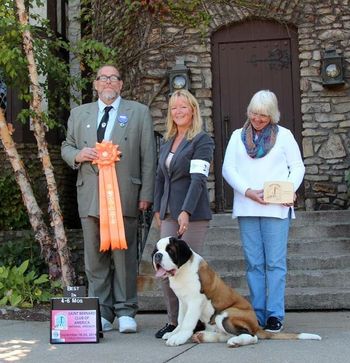 Best Junior Puppy in Breed: Bayeros Qualy Chopper
