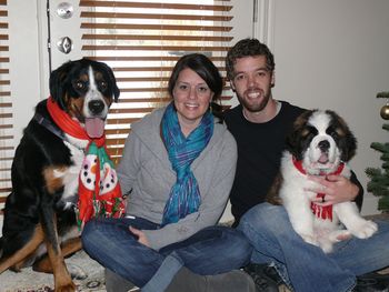 Atlas taking a family photo
